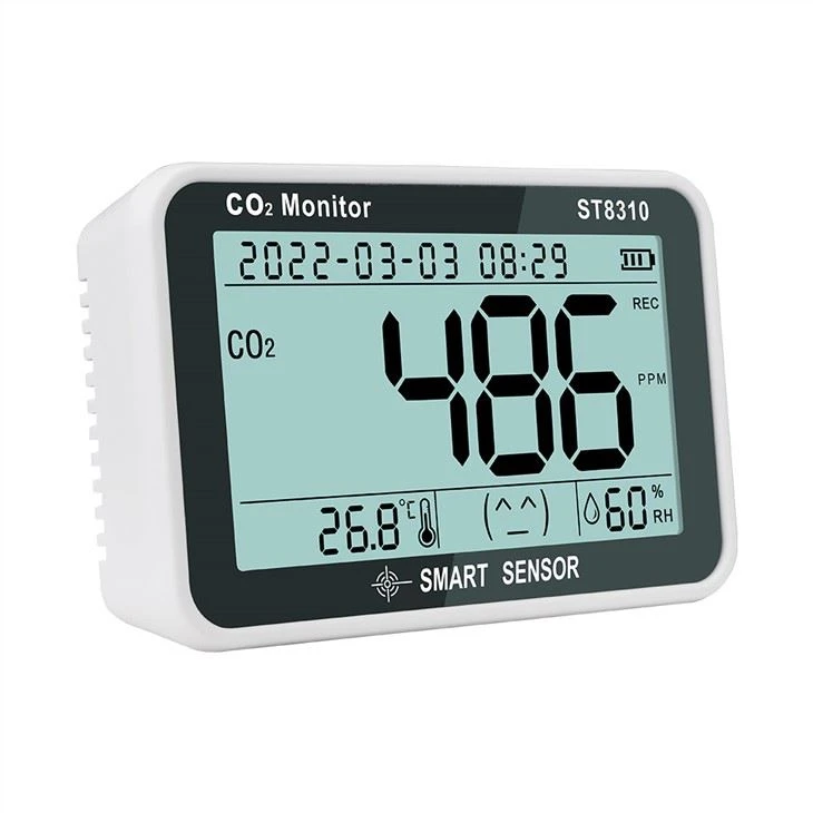 Moniteur de dioxyde de carbone CO2 portable