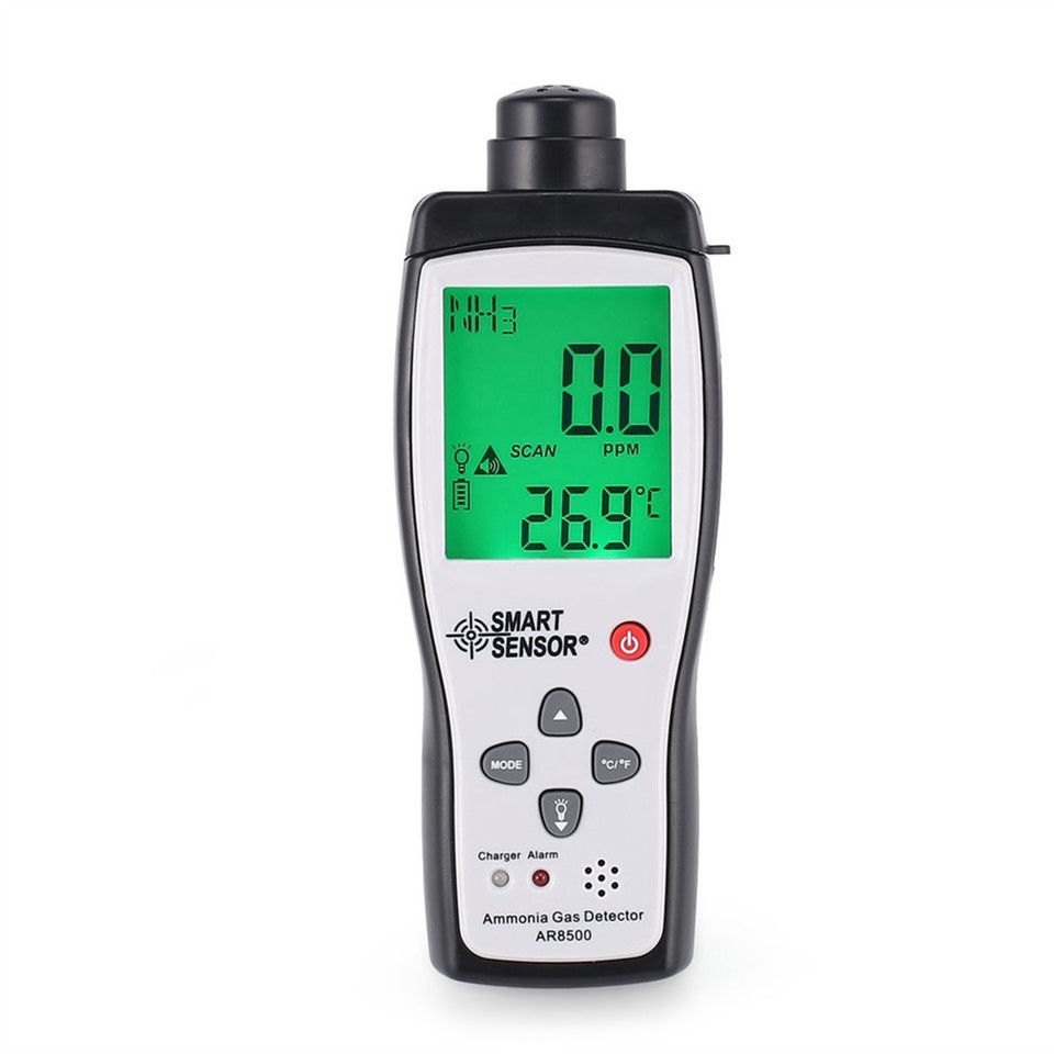 Détecteur de gaz NH3 portable Alarme de lumière sonore