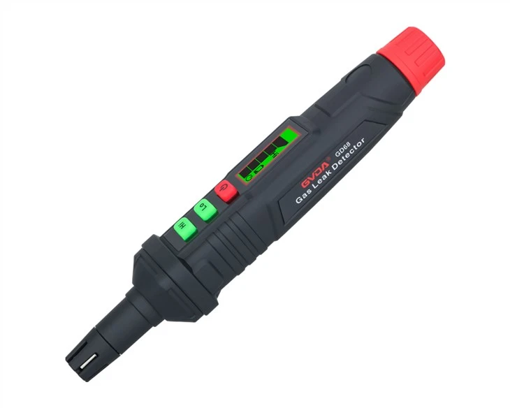 Testeur de fuite de gaz naturel portable Alarme de lumière sonore