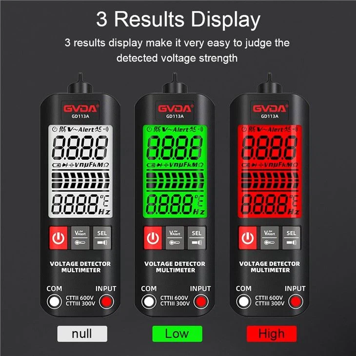 Smart Voltage Detector Tester Multimeter