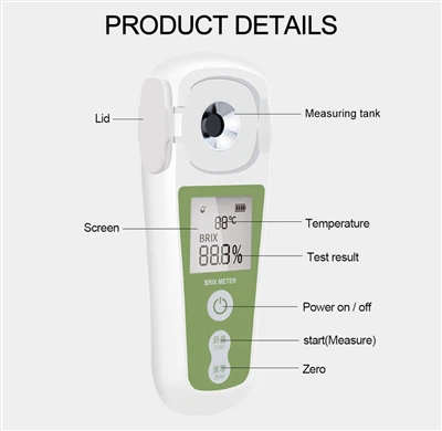 Principe et utilisation du réfractomètre