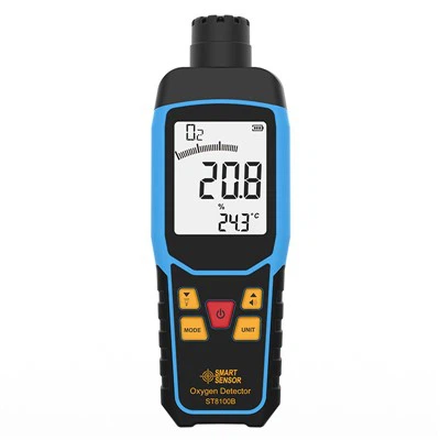 Détecteur d'oxygène portable 0 ~ 30 % vol.