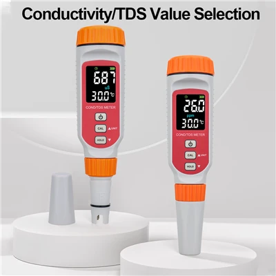 Rechargeable 3 in 1 Conductivity TDS Temperature Meter best